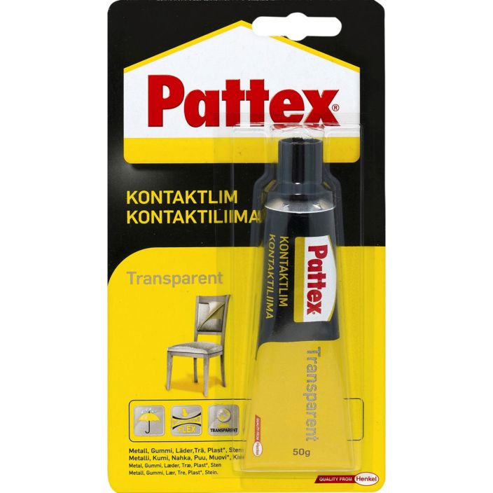 Pattex kontaktiliima Transparent 50g 1419332 938-517