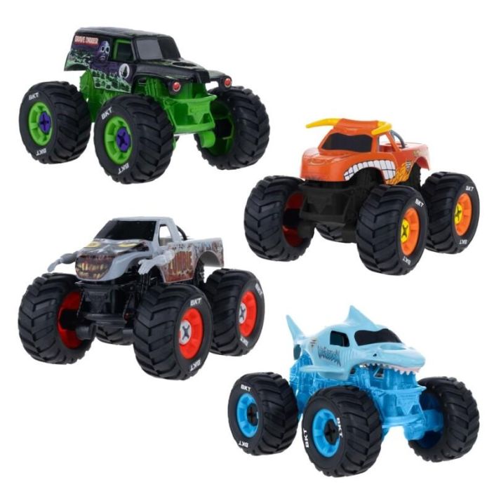 Monster Jam Mechanix 1:43 4-pack 5004554 tuotekuva 1