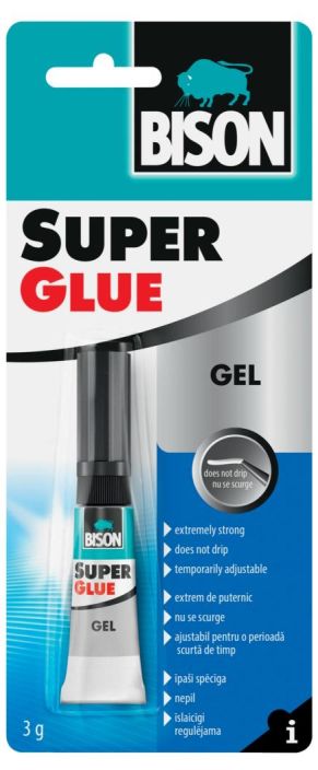 Super glue gel pikaliima 3g G5 938-032