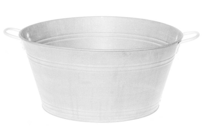 Sinkkivati valkoinen 40x49x19cm 615345/615349 40x49x19cm