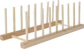 Lautasteline bambu 34cm