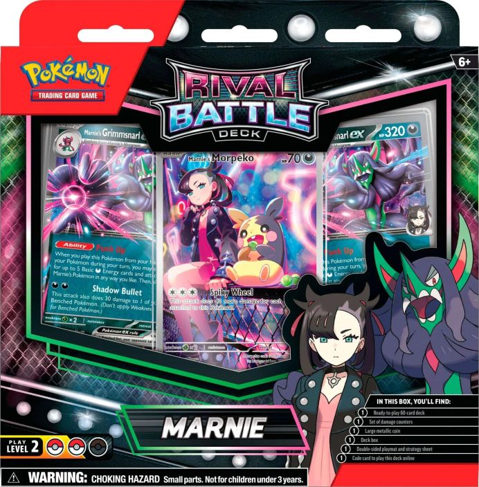 Pokemon Trainer Decks Marnie vs Steven POK10684 929-4016