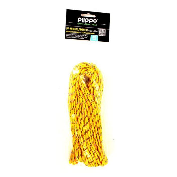 Piippo Koysivyyhti 4mm x 20m Polypropeeni-multifilamentista valmistettu koysi.