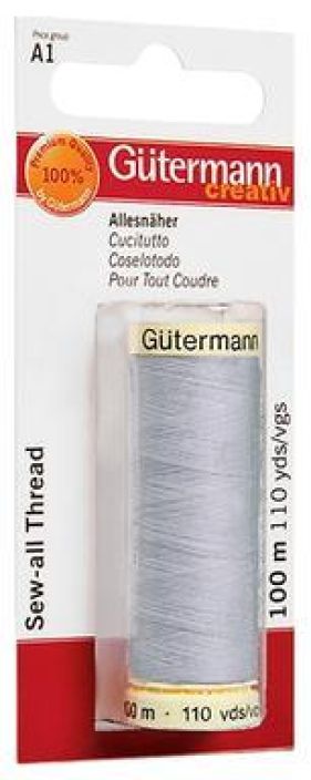 Gutermann ompelulanka 38 keskiharmaa 100m 795470