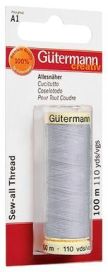 Gutermann Gutermann ompelulanka 38 keskiharmaa 100m 795470