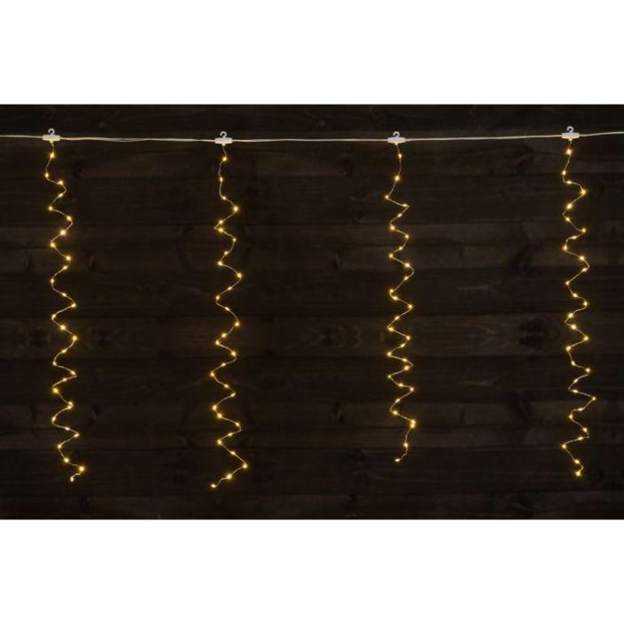 Finnlumor Valoverho Hurrikaani 300 microLED lämmin valkoinen 608309 tuotekuva 1