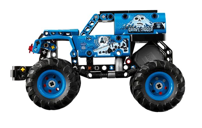 Monster Jam Grave Digger tuli ja jää 42219 tuotekuva 3 Monster Jam Grave Digger tuli ja jää 42219 tuotekuva 3