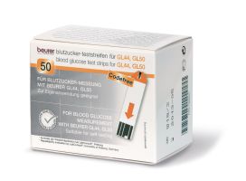 Beurer Beurer GL44/GL50 verensokerimittarin testiliuska BEU46414t 50kpl POISTUU