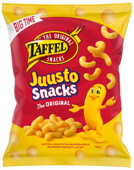 Taffel juustosnacks 190g 901-338