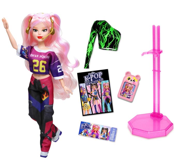 K‑Pop Diva Squad ‑muotinukke 11126040 tuotekuva 2 K‑Pop Diva Squad ‑muotinukke 11126040 tuotekuva 2