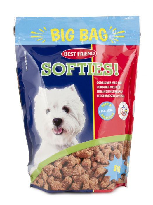 BF Softies big bag lihainen herkku 510g 1171230 905-575 1171230