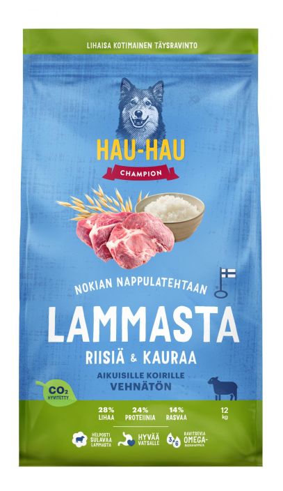 HHC Lammasta riisia ja kauraa aik koirille 12kg 5235 969-149