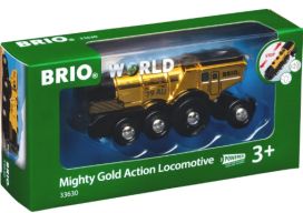 BRIO Brio iso kultainen veturi 33630