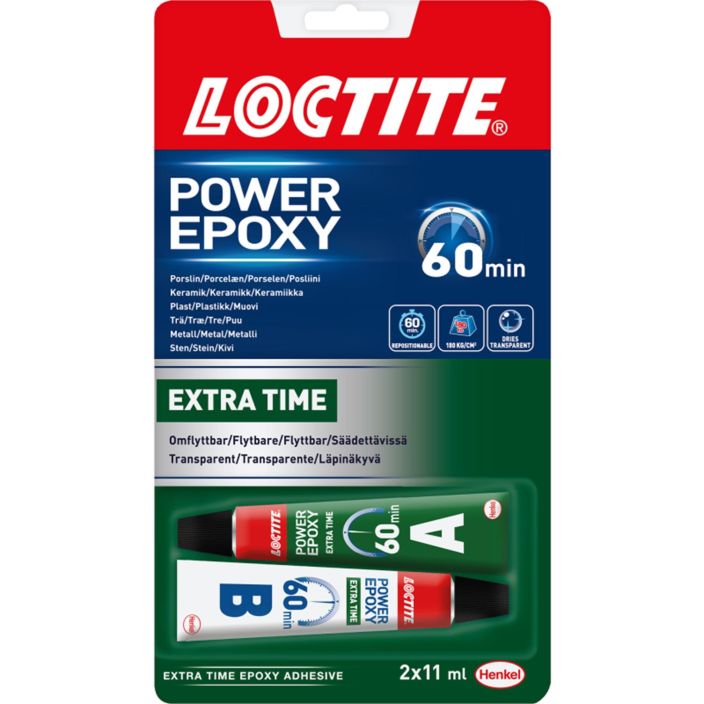 Loctite Power Epoxy Universal tuubi hidas 22ml 2169262 938-511