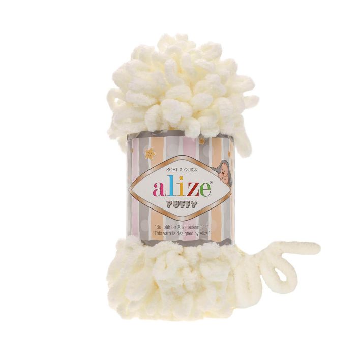Alize Puffy 62 Vaalea kerma PUFFY-062 912-039