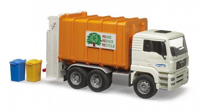 Bruder MAN TGA takaa ladattava roska-auto BR2772