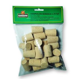 Karahvi Luonnonkorkki 19/23x33mm