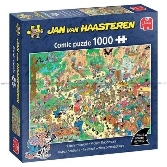 Jan van Haasteren palapeli Jumbo 1000 palaa Flutterly Fabulous Jan Van Haasterenin persoonallinen 1000 palan palapeli. Jan van Haasteren palapeli Jumbo 1000 palaa Flutterly Fabulous Jan Van Haasterenin persoonallinen 1000 palan palapeli.