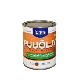 Kartano Kartano puuöljy ruskea 0,9L vesiohenteinen