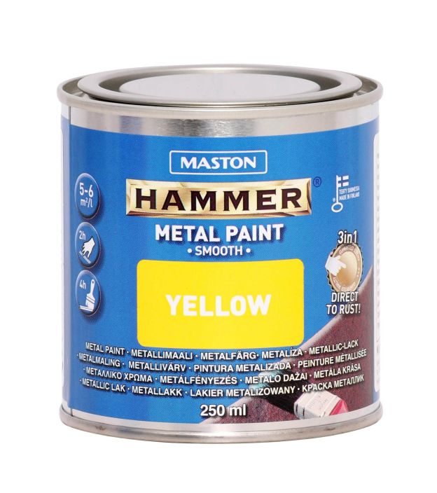 Hammer silea kelt. 250ml 886009 908-633 silea keltainen 250ml
