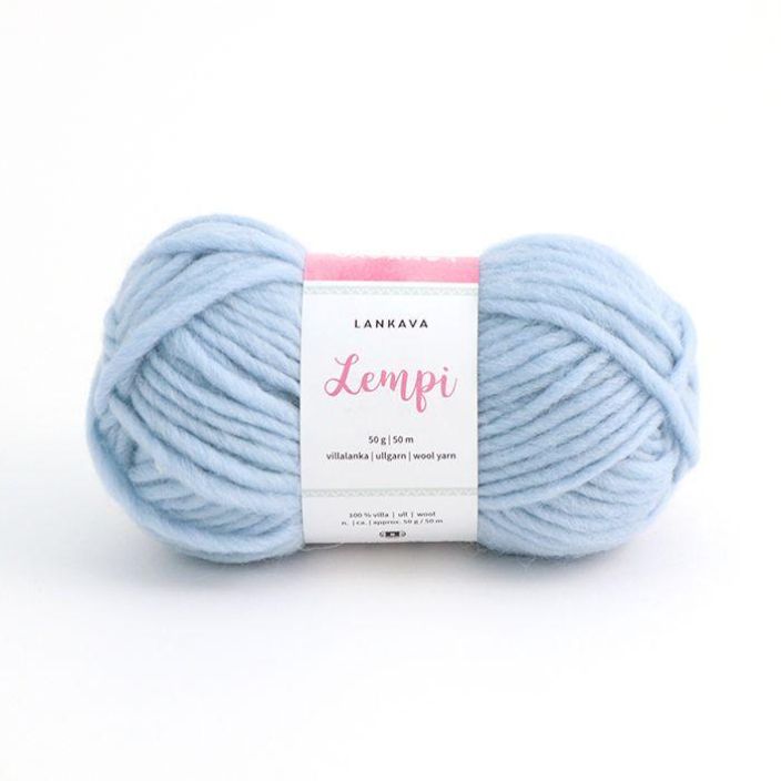 Lankava Lempi villalanka 50g 106 vaaleansininen LEMPI-106 912-059 106