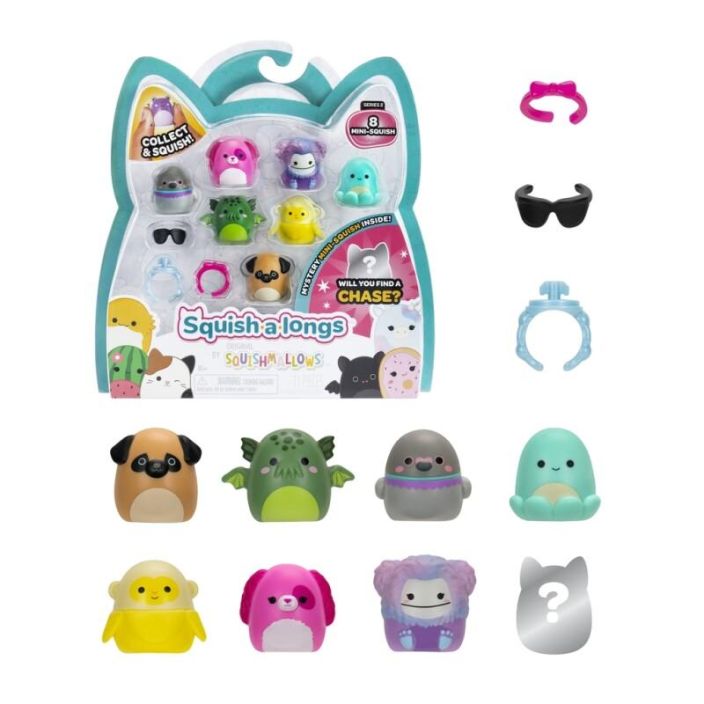Squish-a-longs 2,5cm 8kpl S2 2510121 tuotekuva 1