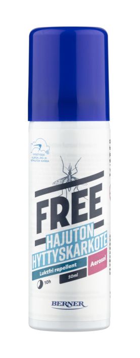 Free hajuton hyttyskarkote aerosoli 50ml