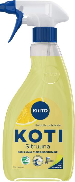 Kiilto kodinpuhdistaja sitrus spray 600ml biohajoava 21870230 970-330 spray 600ml Kiilto kodinpuhdistaja sitrus spray 600ml biohajoava 21870230 970-330 spray 600ml