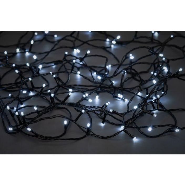 Finnlumor Valoketju 120LED valk. musta johto 652300 tuotekuva 1