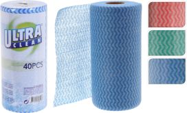 Siivousliina rullassa 40kpl