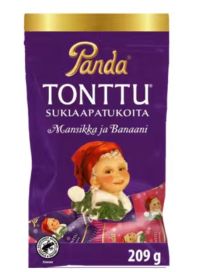 Panda Tonttu suklaapatukka 209g