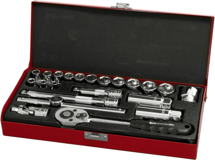 Hylsysarja 3/8&quot; 22-osainen 13322 980-1615