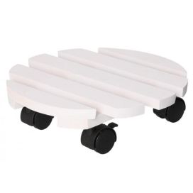 Ruukunalunen pyöreä valkoinen 30cm 