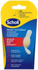 Scholl Scholl rakkolaastari varpaat 6kpl 12259