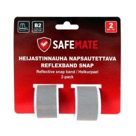 Safemate SafeMate Heijastinnauha napsautettava 2kpl valkoinen 9975