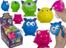 Sticky monsters stressilelu 8cm