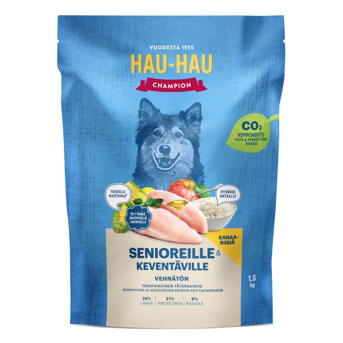 HHC Senioreille ja kevent kana riisi kaura 1,5kg 5244 969-031 5244