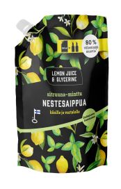 LJG LJG nestesaippua täyttöpussi sitruuna-minttu 550ml 24048
