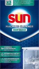 Sun astianpesukoneen puhdistusaine 3x40g