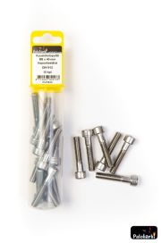 Palokärki Kuusiokolopultti M8x40mm haponkestävä 15kpl KUH840