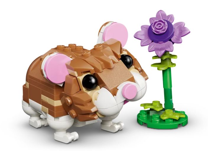 Hurmaava hamsteri ja kukka 31376 tuotekuva 2 Hurmaava hamsteri ja kukka 31376 tuotekuva 2