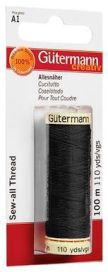 Gutermann Gutermann ompelulanka musta 100m 795003