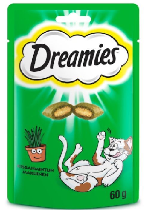 Dreamies kissanminttu 60g 427176 905-2154 427176
