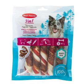 BestFriend BF 3 in 1 kierrerulla ankka & porkkana 12cm 5kpl 160g 1172150