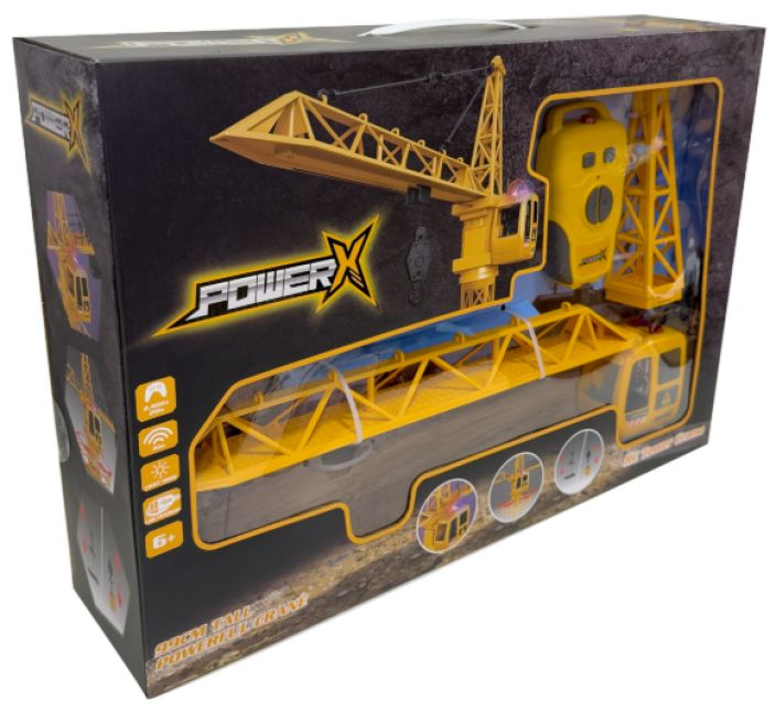 Power X RC Torninosturi 99 cm 2,4GHz PowerX 2,4 GHz kauko-ohjattava torninosturi on taydellinen valinta pienille Power X RC Torninosturi 99 cm 2,4GHz PowerX 2,4 GHz kauko-ohjattava torninosturi on taydellinen valinta pienille