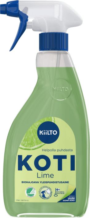 Kiilto kodinpuhdistaja lime spray 600ml biohajoava 21870229 970-318 spray 600ml Kiilto kodinpuhdistaja lime spray 600ml biohajoava 21870229 970-318 spray 600ml