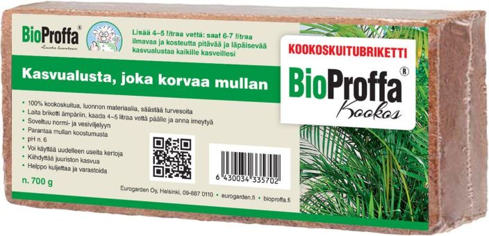 BioProffa kookoskuitubriketti 1L 21510 901-759