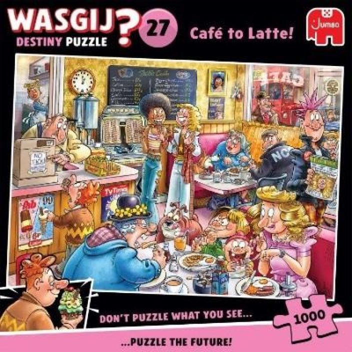 Wasgij Destiny 27 Cafe to Latte! JU00596 929-1007 Wasgij Destiny 27 Cafe to Latte! JU00596 929-1007