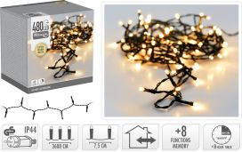 Valoketju 480LED extra warm white