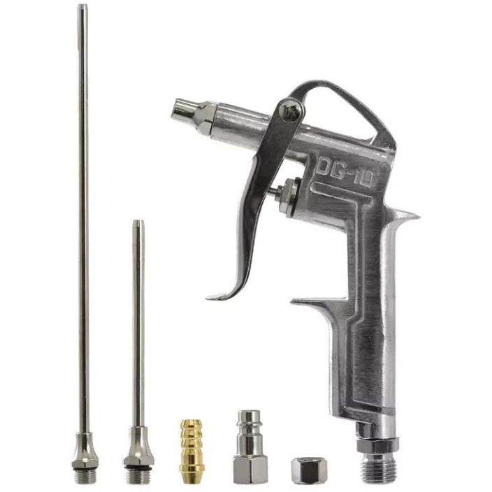 Finbullet puhalluspistoolisarja pro Puhdistaa tehokkaasti koneet, tyoasemat, kenganpohjat, penkit ja ahtaat paikat jne.